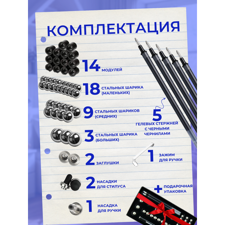 Ручка гелевая РИСОВАКИ 1 шт.