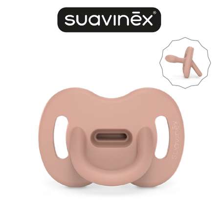 Пустышка Suavinex силикон ортодонтическая от 0 мес.