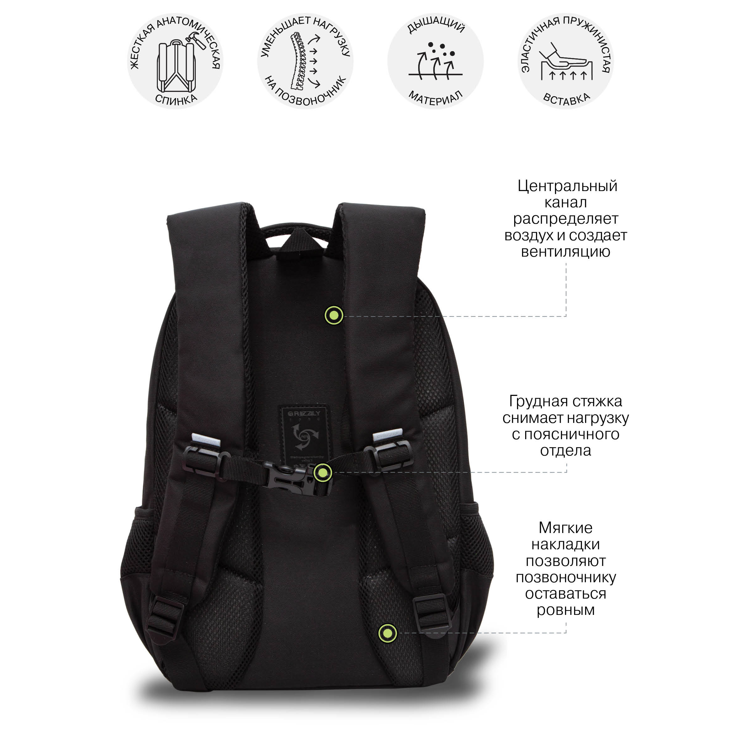 Рюкзак Grizzly для мальчика - фото 6