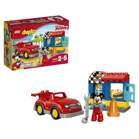 Конструктор LEGO DUPLO Мастерская Микки блочный