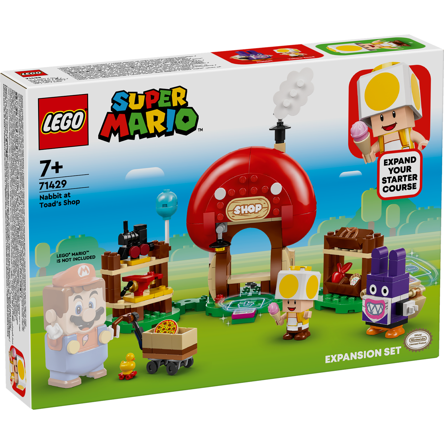 Конструктор LEGO Super Mario Nabbit at Toads Shop - фото 6