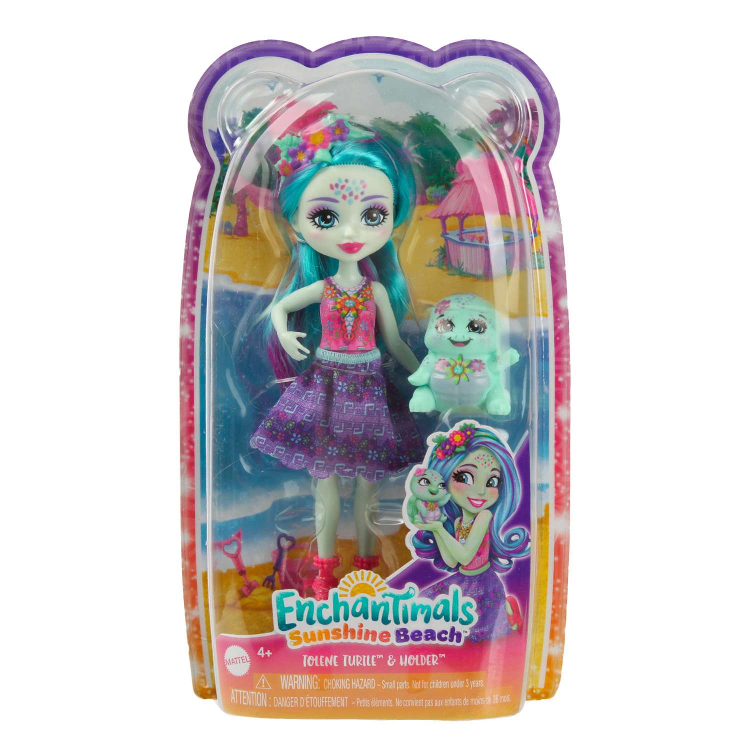 Кукла мини Enchantimals Толин и Холдер FNH22 - фото 7