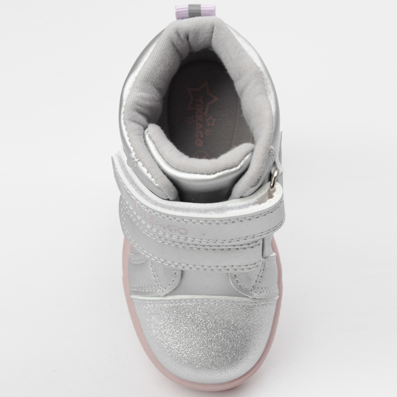 Ботинки TikkaGo 2V16_772607_silver-pink - фото 7