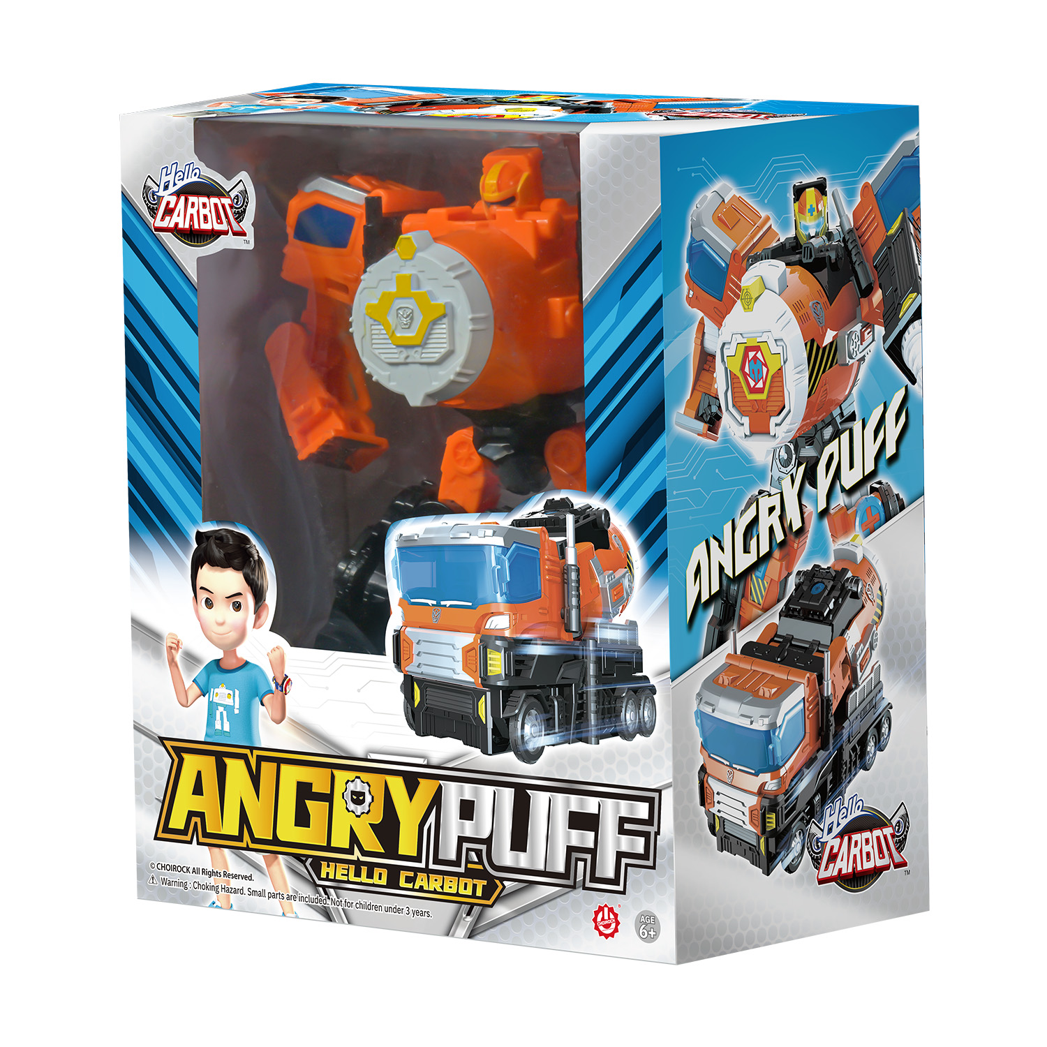 Игровой набор Hello Carbot Трансформер AngryPuff 16 см S7 - фото 2