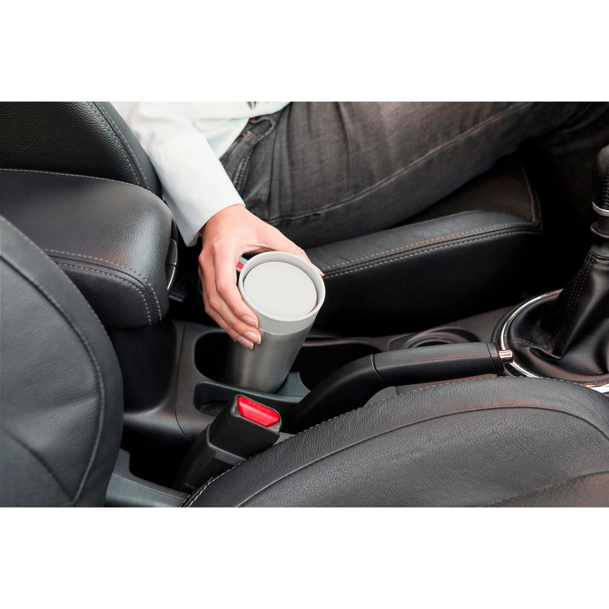 Термокружка Brabantia Make&Take 200мл светло-серый 228742 - фото 8