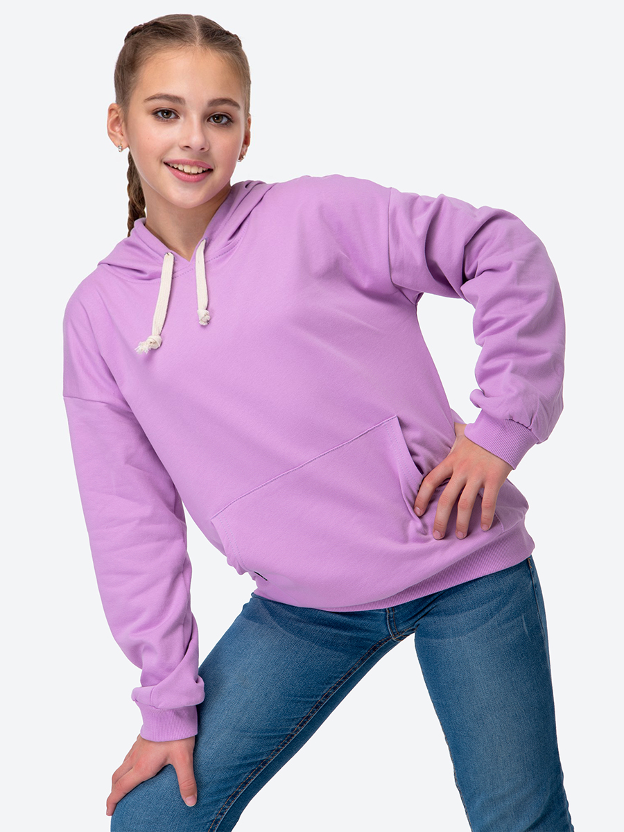 Худи HappyFox HF00158сиреневый - фото 4