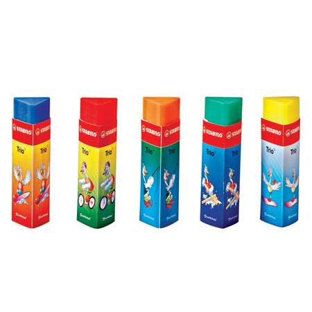 Ластик STABILO 2 шт. в ассортименте