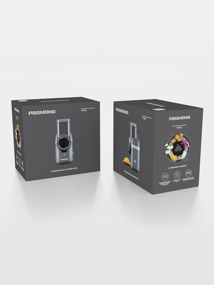 Овощерезка электрическая REDMOND FP618 - фото 11