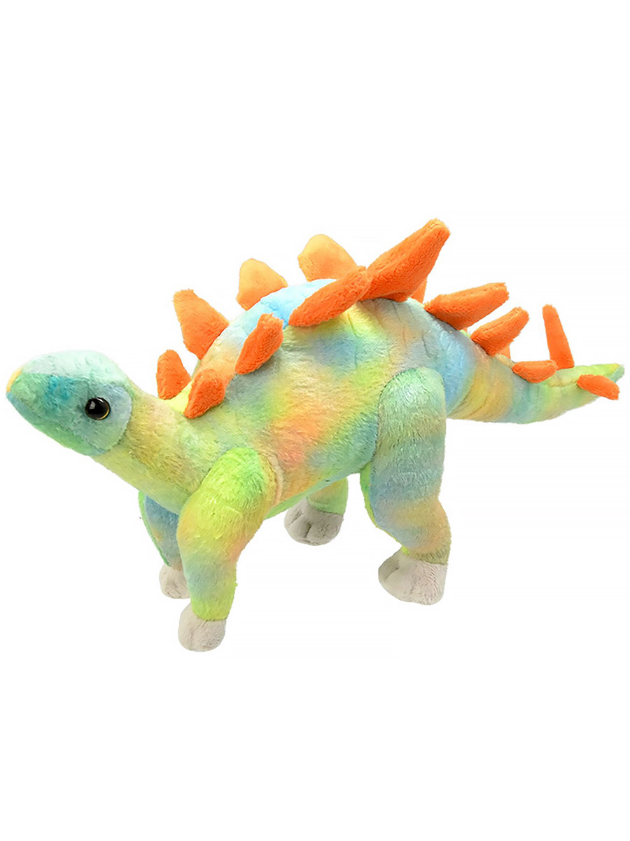 Мягкая игрушка All About Nature динозавр Стегозавр - фото 1
