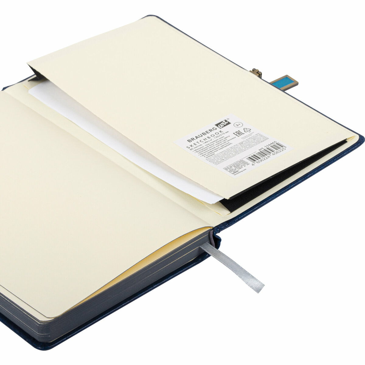 Скетчбук для рисования BRAUBERG блокнот для скетчинга 80 листов 13x21 см - фото 14