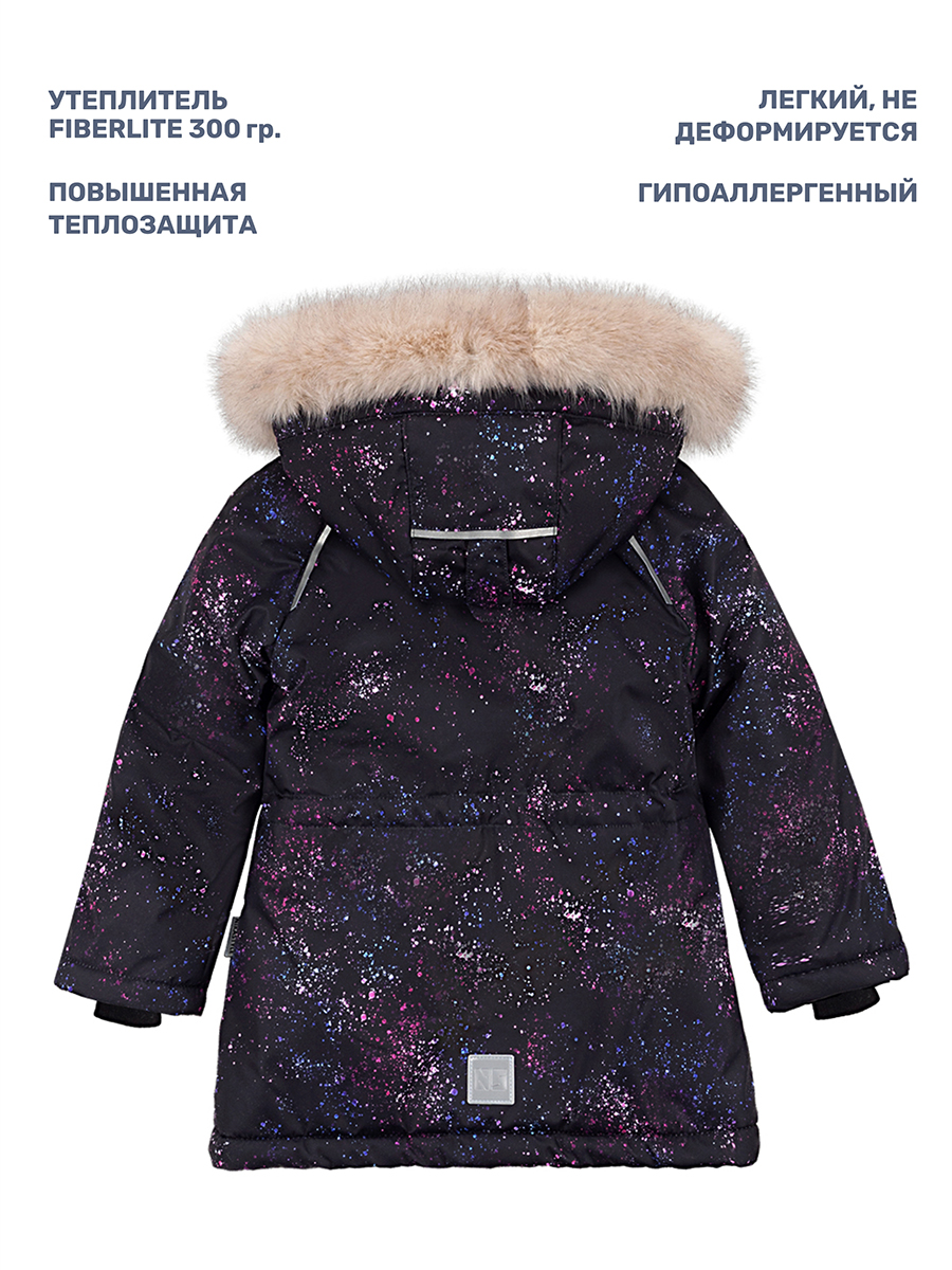Куртка NIKASTYLE 4з1624 черный/фуксия - фото 4