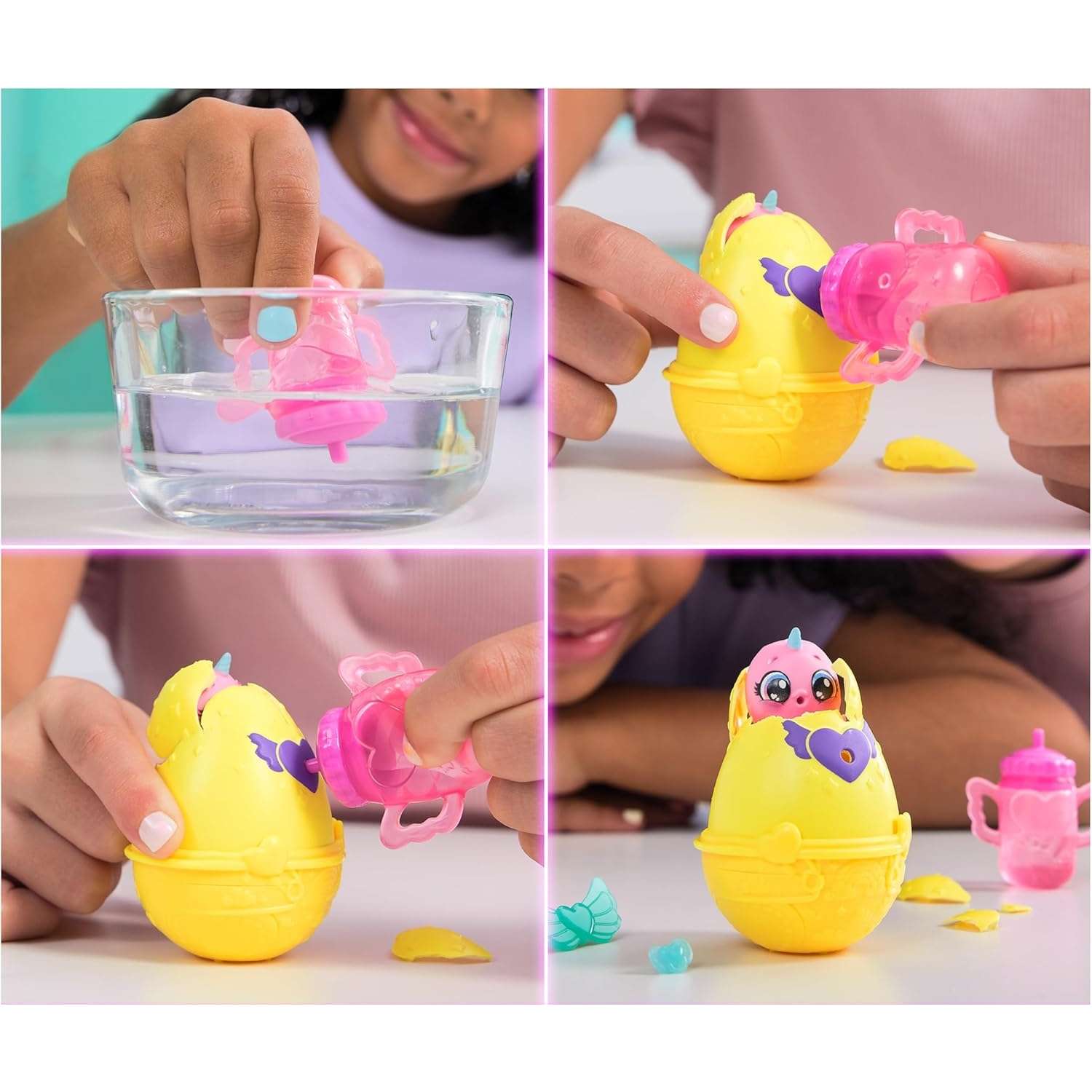 Игровой набор Hatchimals Неоновая Радужная Корзина - фото 7