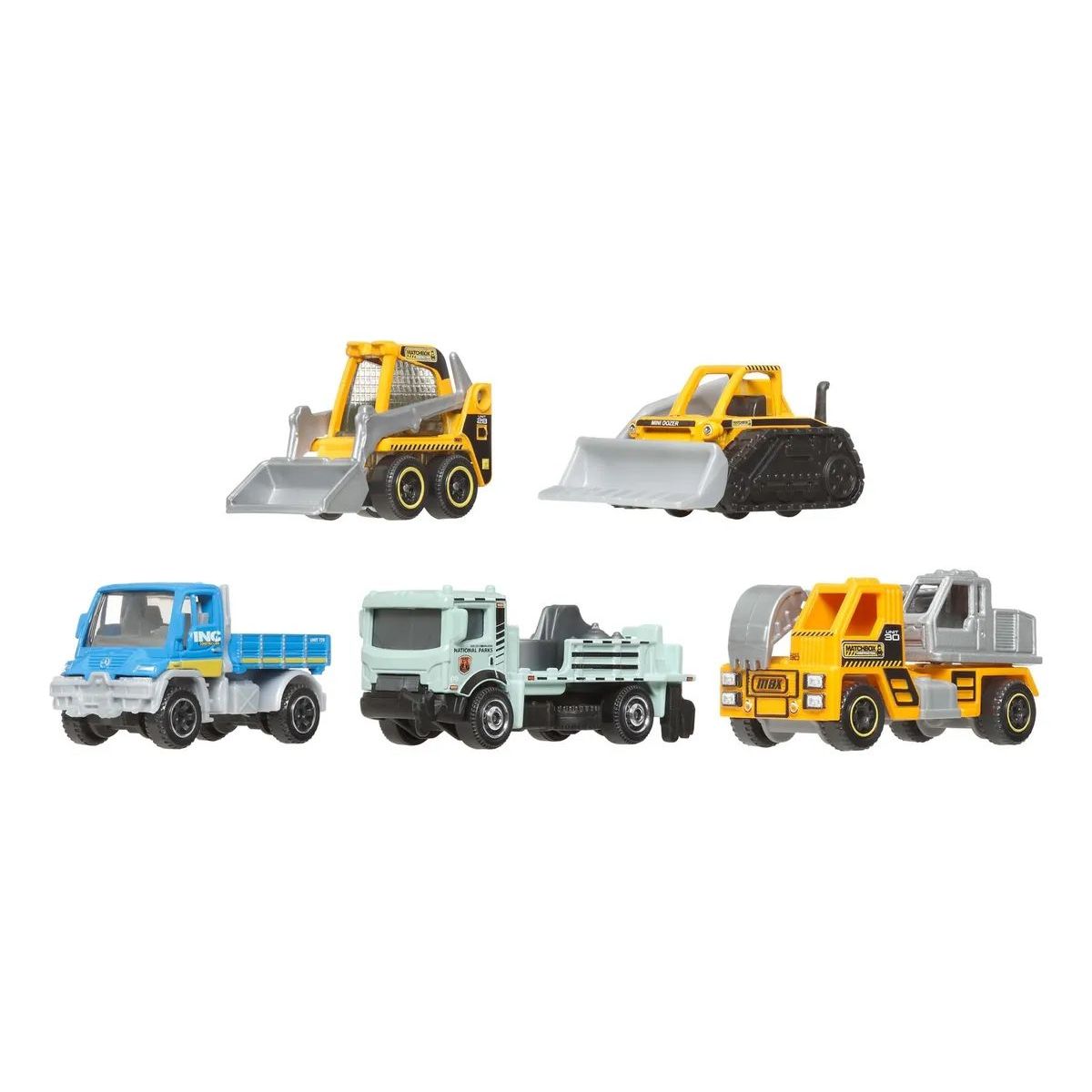 Игровой набор Matchbox MBX Construction VII 1:64 C1817 - фото 1