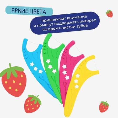 Зубная нить BEIBER 55 шт.