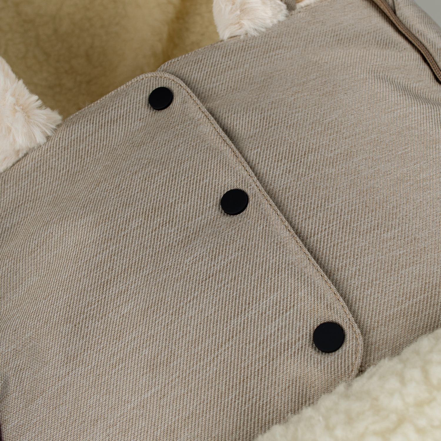 Конверт в коляску LEO коричневый - фото 9