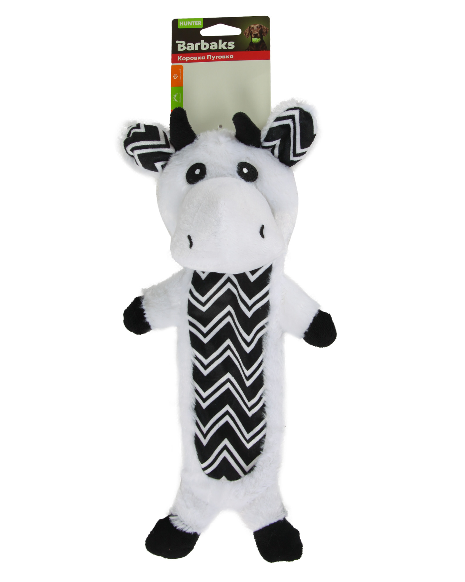 Игрушка для собак Barbaks Коровка Пуговка - фото 6