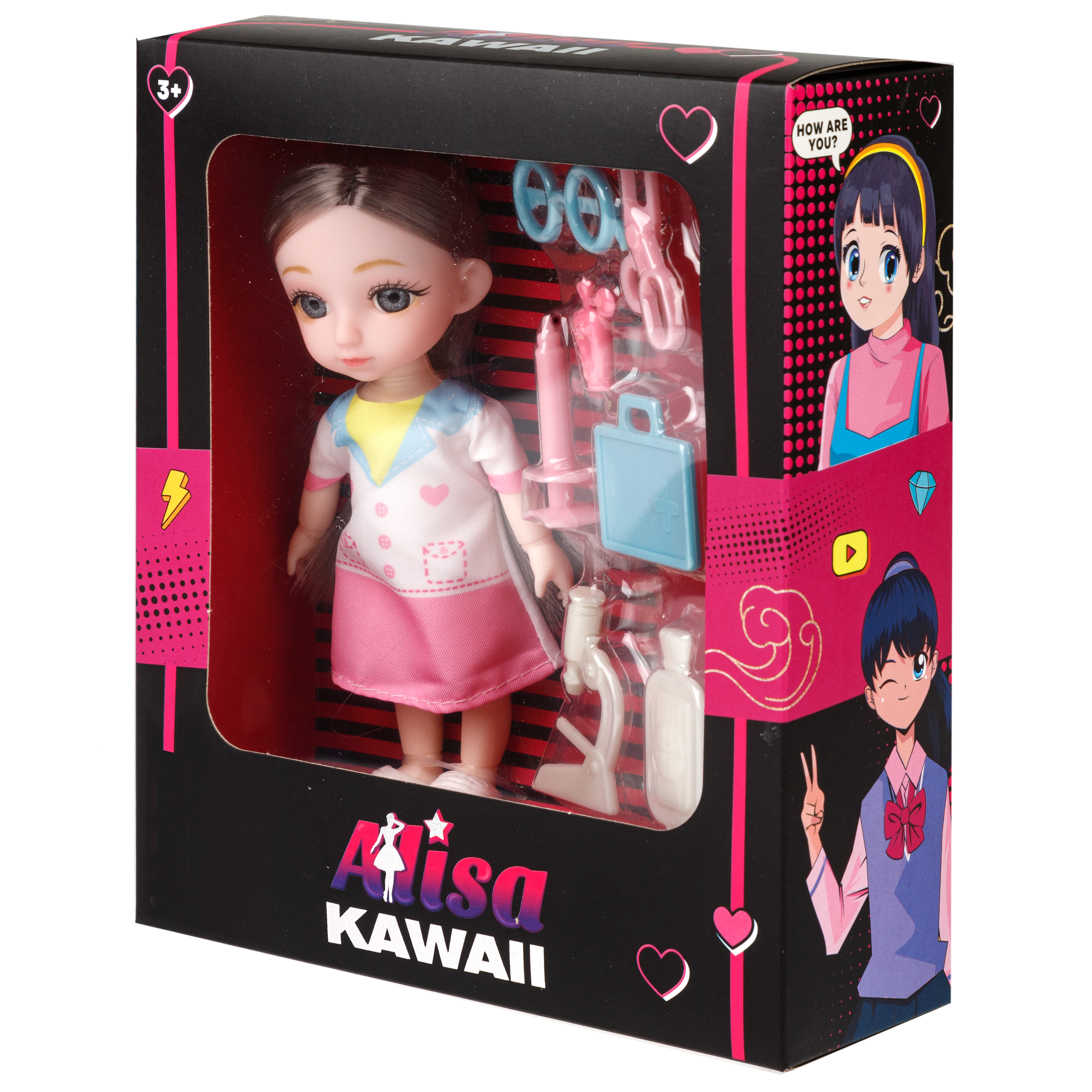 Кукла мини 1TOY Alisa Kawaii Т24355 - фото 18