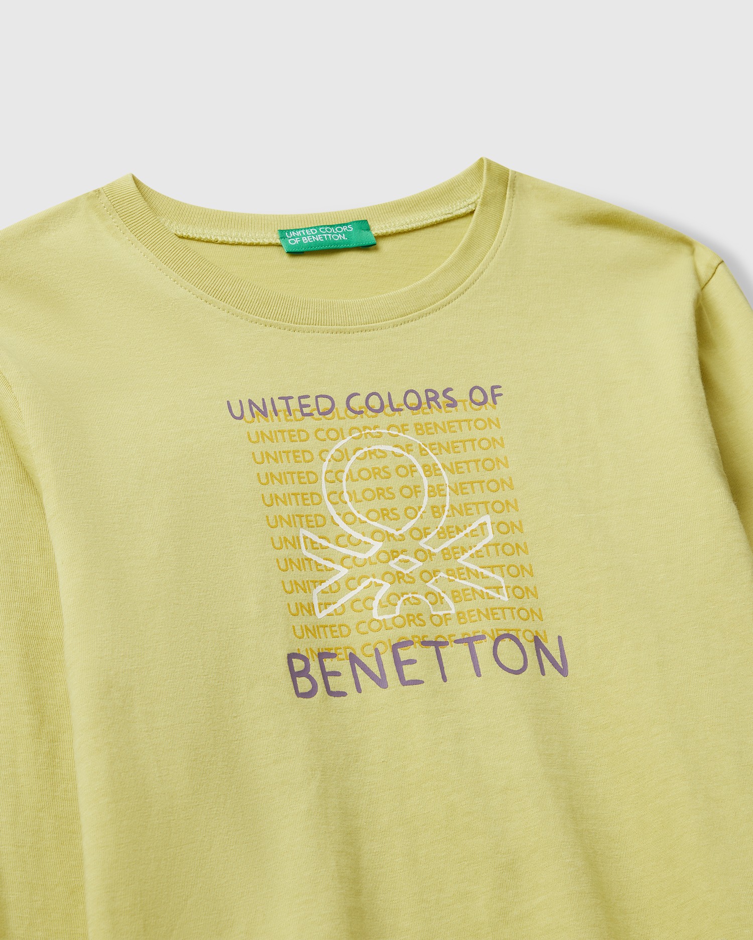 Лонгслив United Colors of Benetton 25A_3I1XG10JZ_0Y6 - фото 3