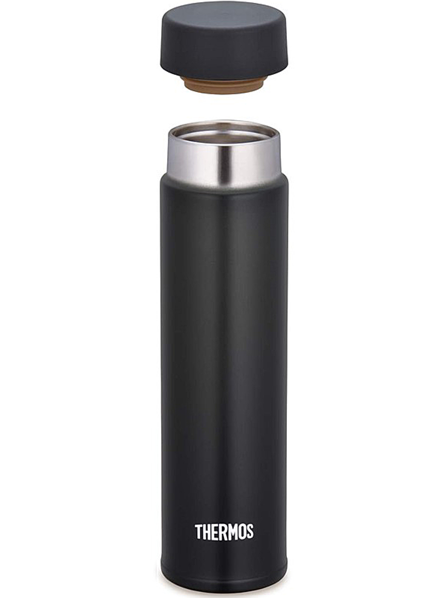 Мини-термос для кофе чая 180 мл THERMOS JOJ-180 чёрный – нержавеющая сталь герметичный тепло/холод 6/8 часов - фото 8