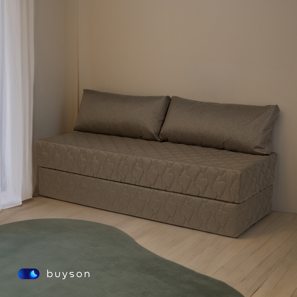 Диван buyson BuyDream коричневый - фото 11