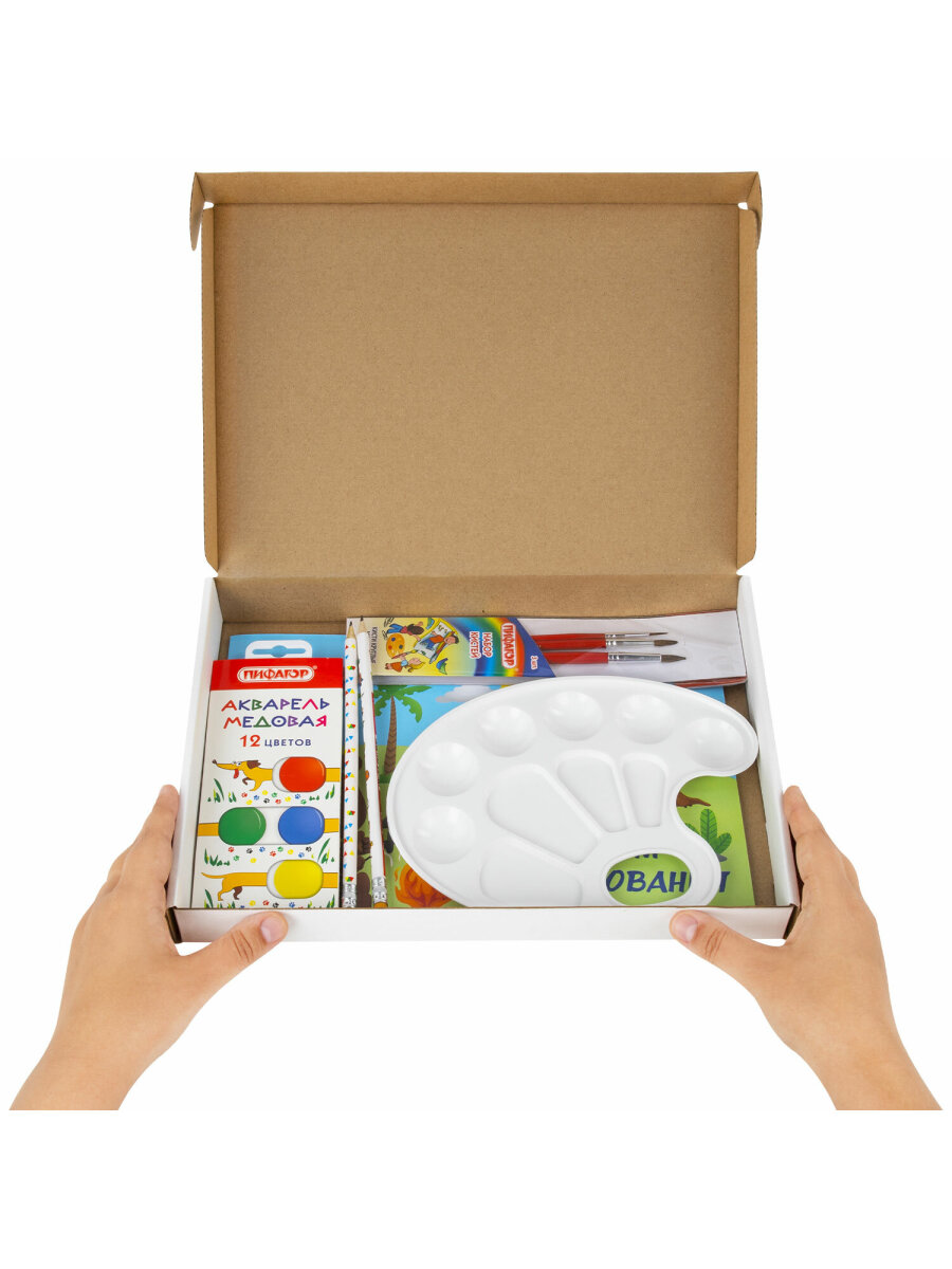 Набор для рисования Пифагор 5 шт. - фото 5