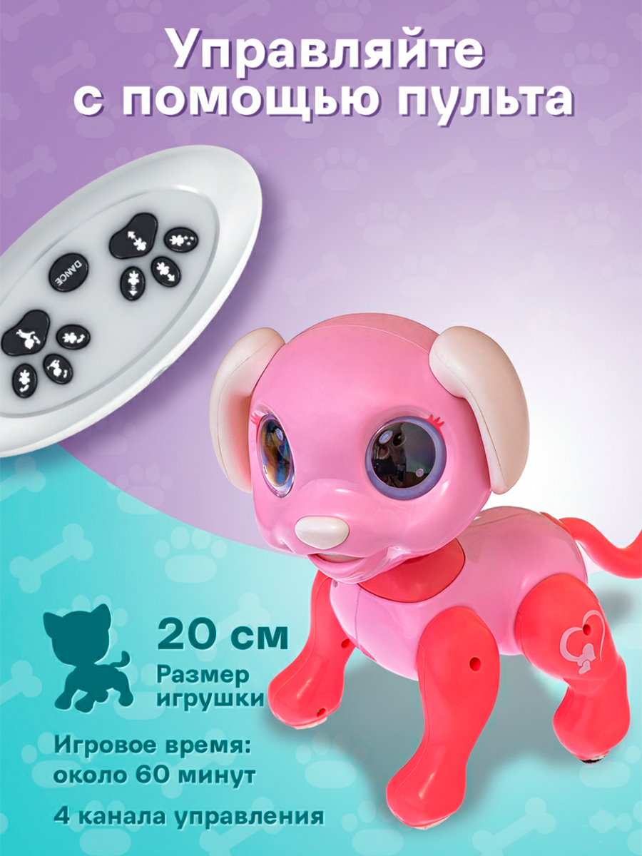 Собака РУ Mioshi интерактивный 20 см - фото 4