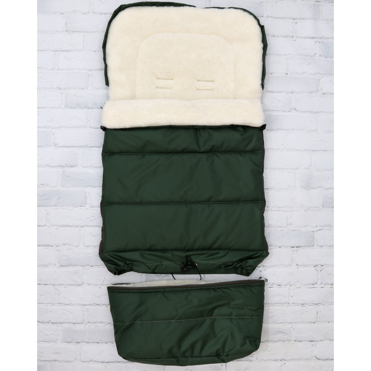 Конверт в коляску Осьминожка Трансформер зеленый - фото 8