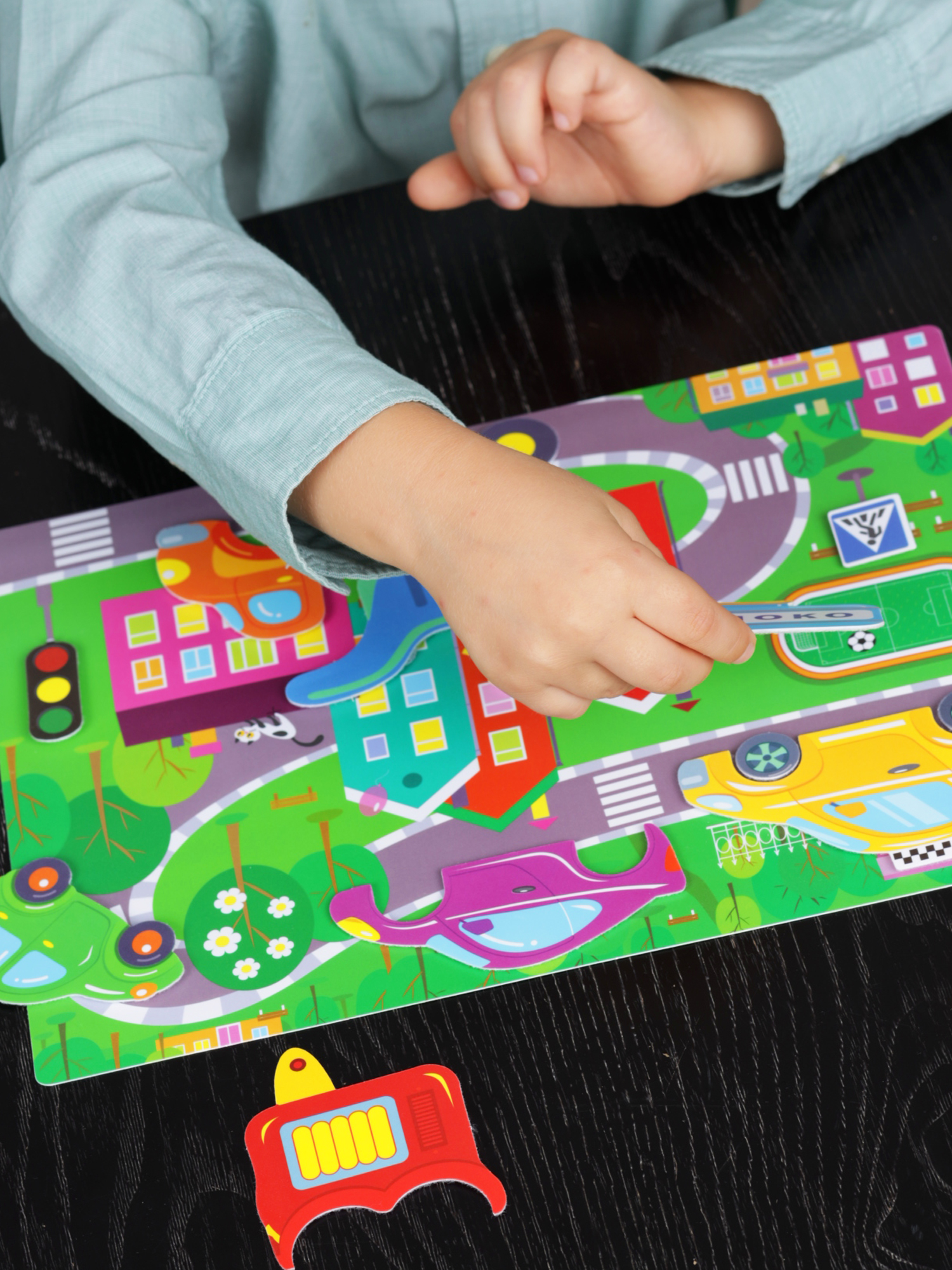 Игра развивающая Дрофа-Медиа Игра с липучками. Транспорт. Конструктор 4252 - фото 5