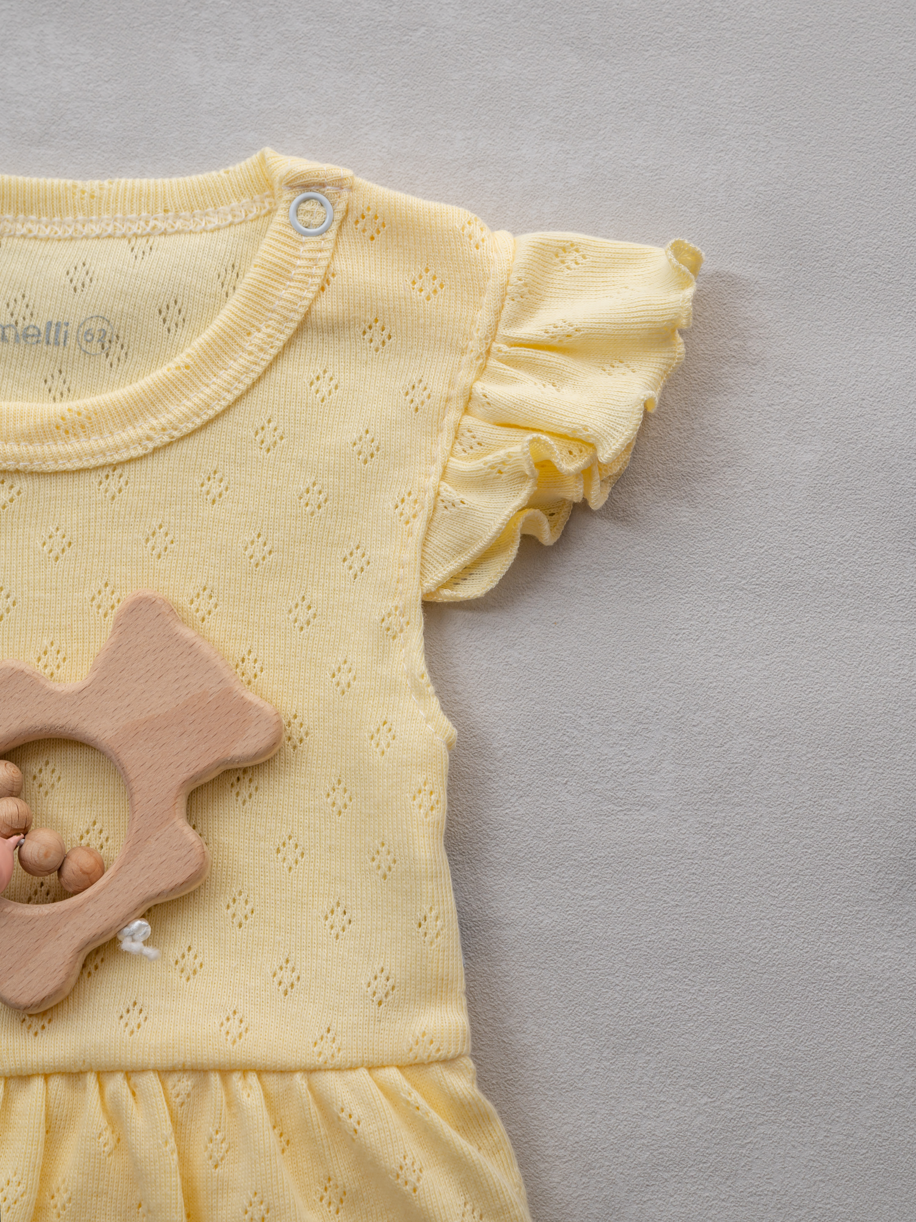 Боди-платье Amelli 290.050.0.0.044жел - фото 5