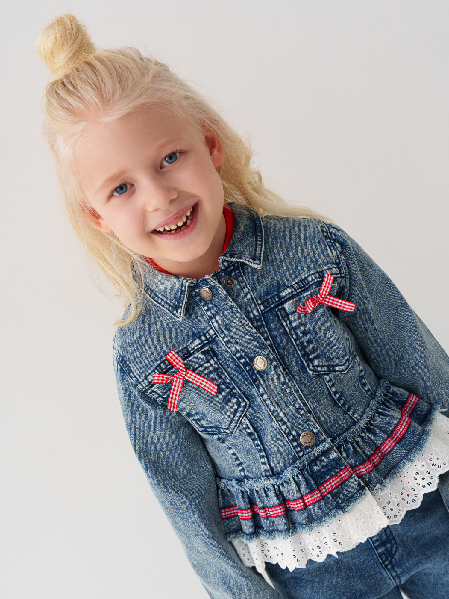 Куртка джинсовая PlayToday 12622151 - фото 1