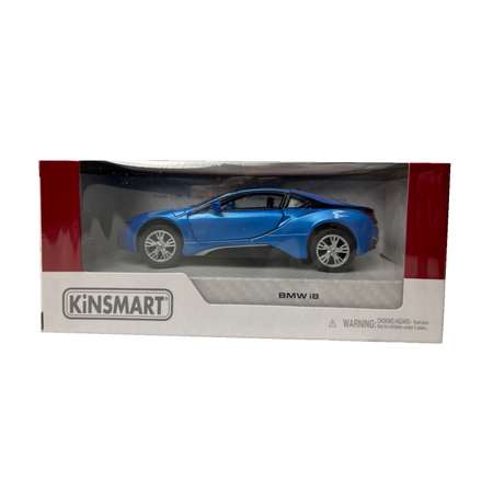 Автомобиль KINSMART BMW I8 синяя