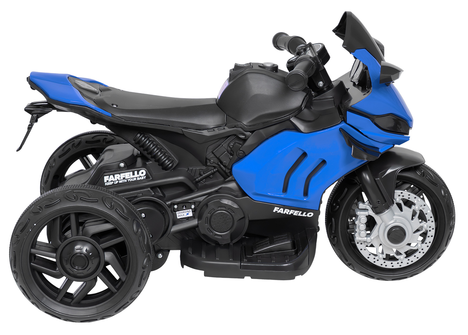 Электромотоцикл Farfello TR675 С пультом ДУ - фото 9