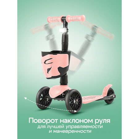 Самокат !Дерзкий трехколесный