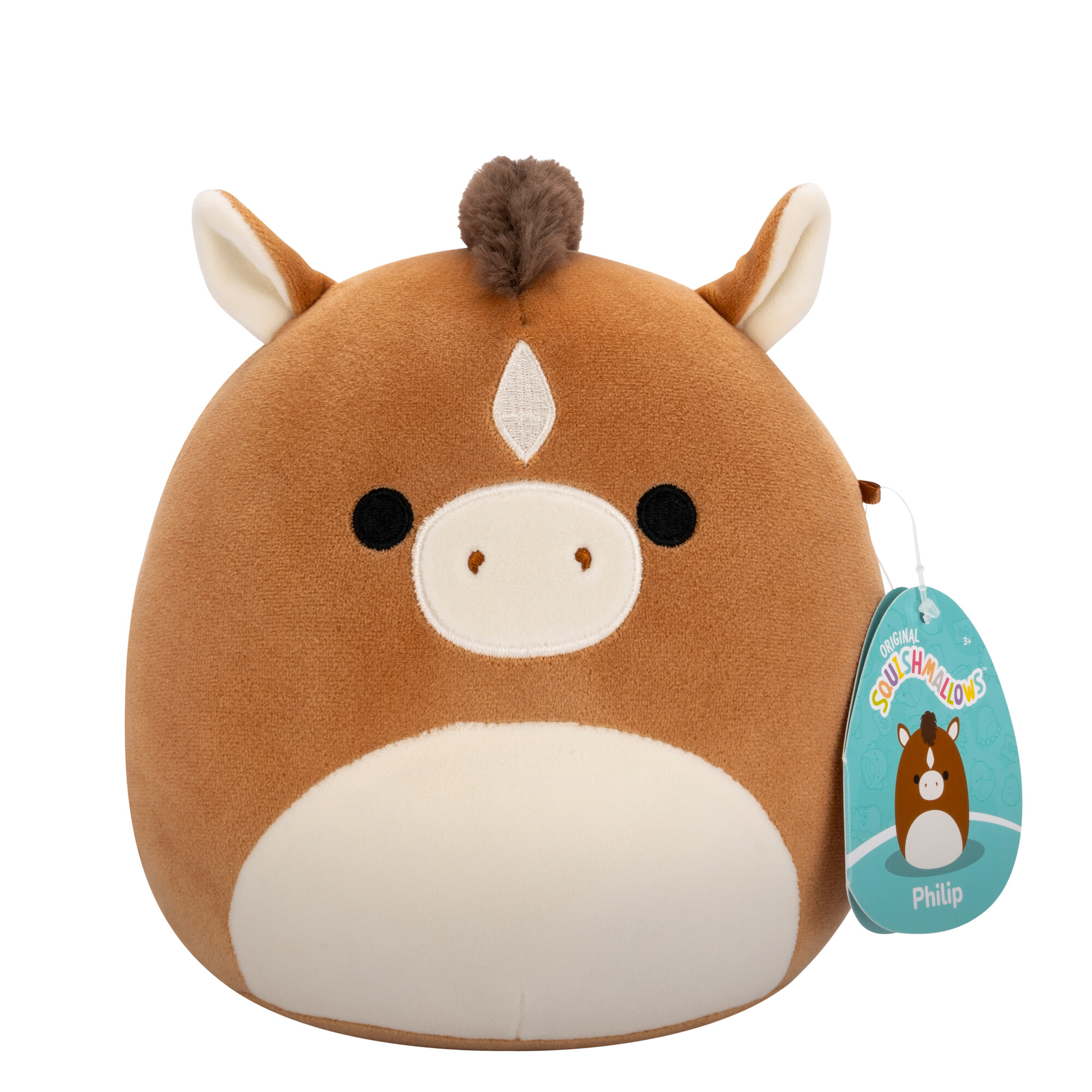 Игрушка мягкая Squishmallows лошадка 19 см - фото 3