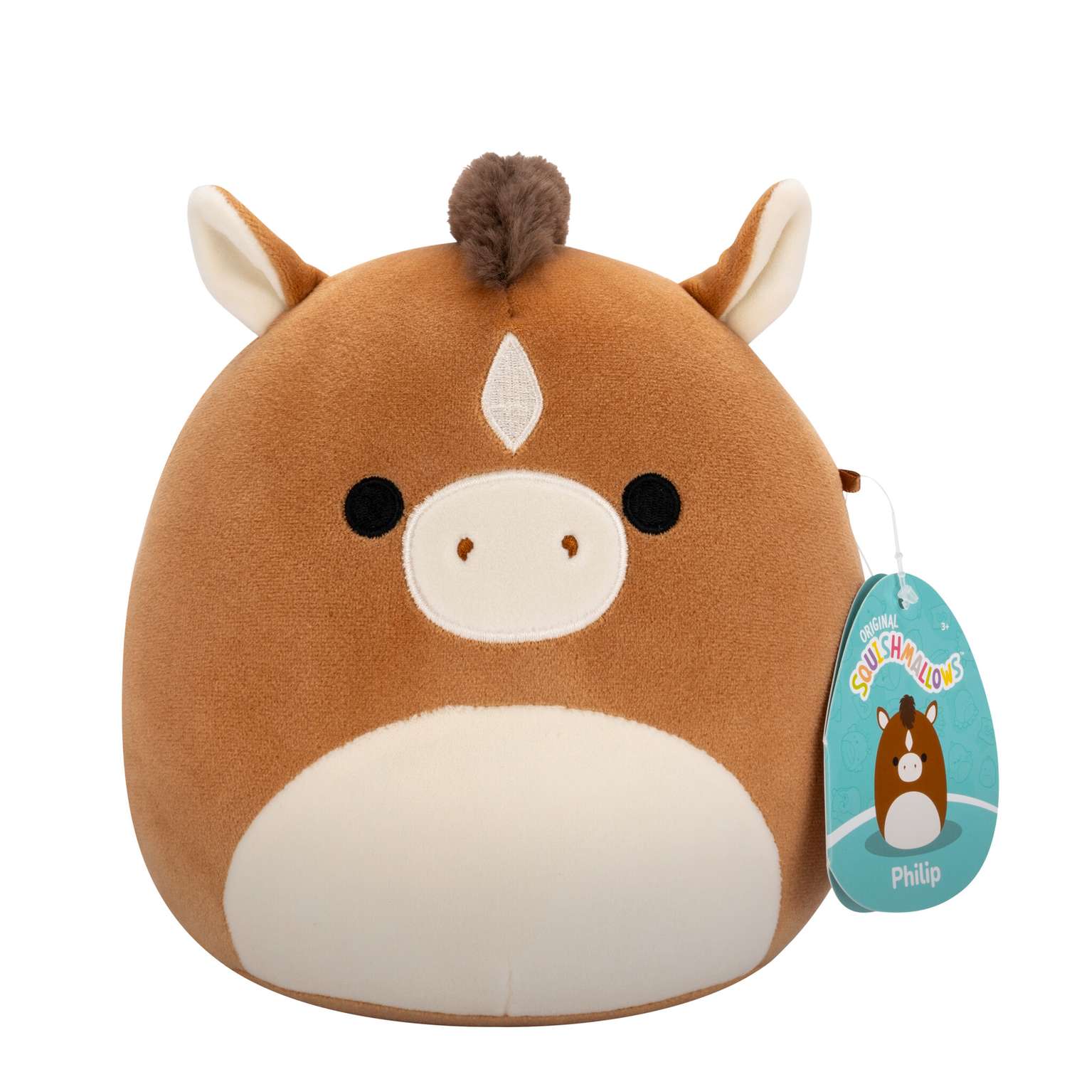 Игрушка мягкая Squishmallows лошадка 19 см - фото 3