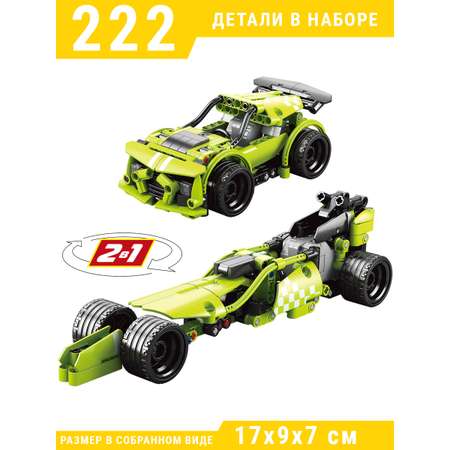Конструктор Mioshi Пуллбэк Автомобиль блочный
