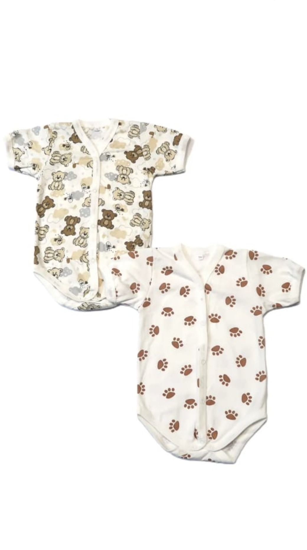 Боди 2 шт Рекантино 2п158-11 Молочный - фото 6