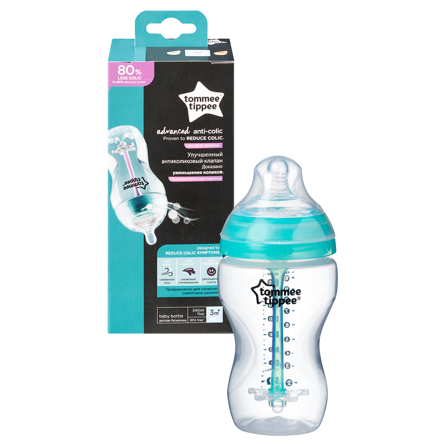 Бутылочка Tommee tippee 340 мл - фото 3