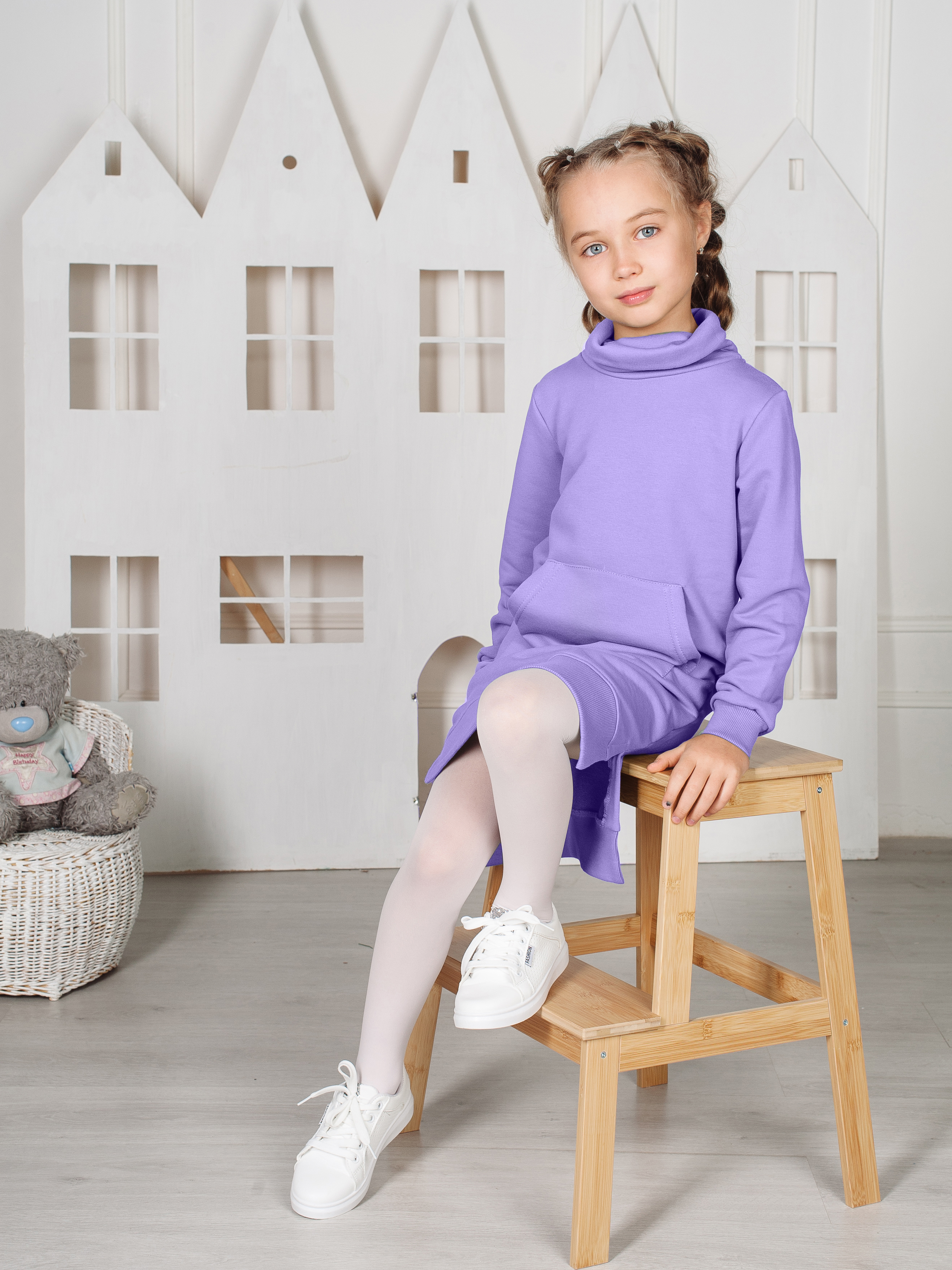 Платье MiloTa ПФ01/лавандовый - фото 6