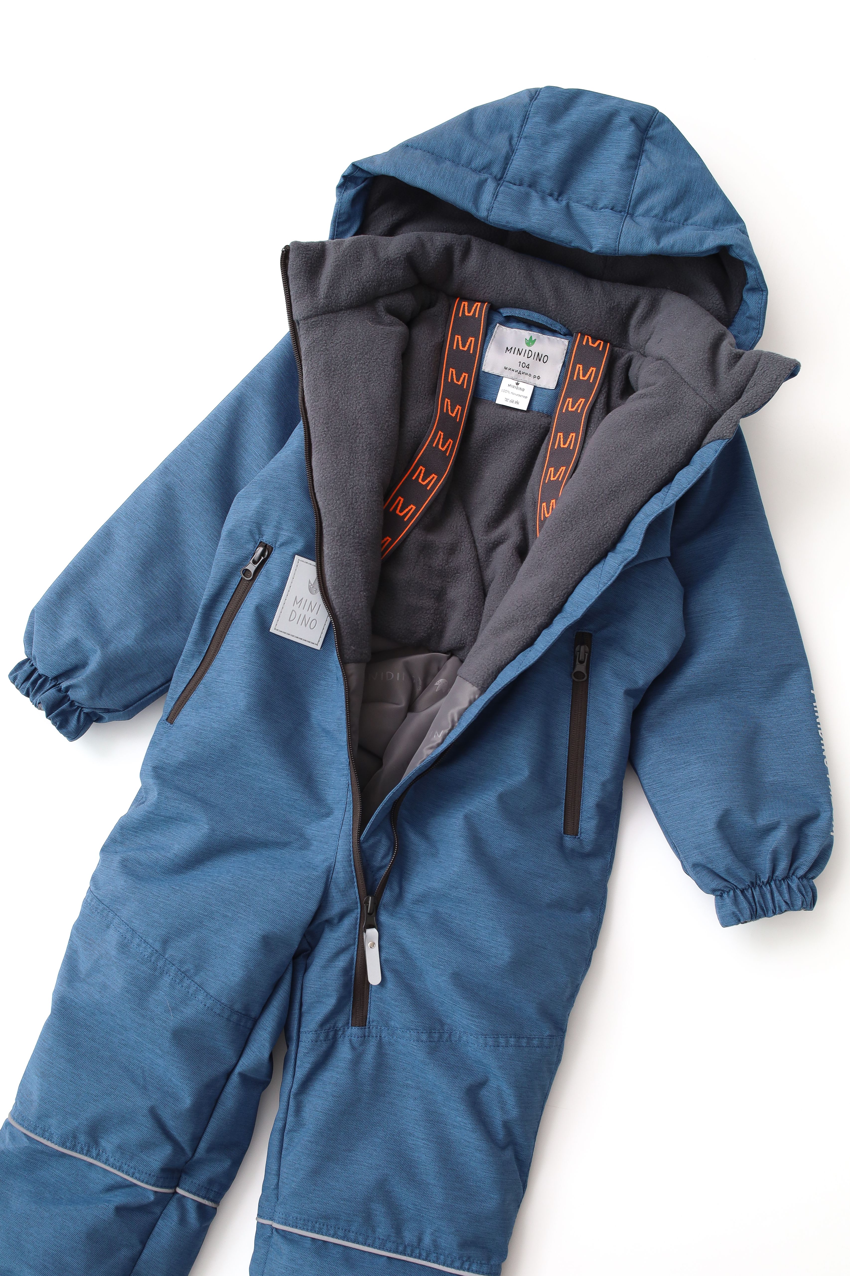 Комбинезон MINIDINO MDD1-OM005/0Комбинезон демисезонный MiniDino рядом деним - фото 11