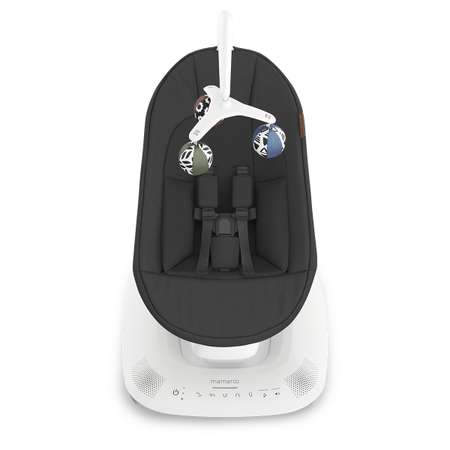 Кресло-качалка UPPAbaby Charcoal Melange черный