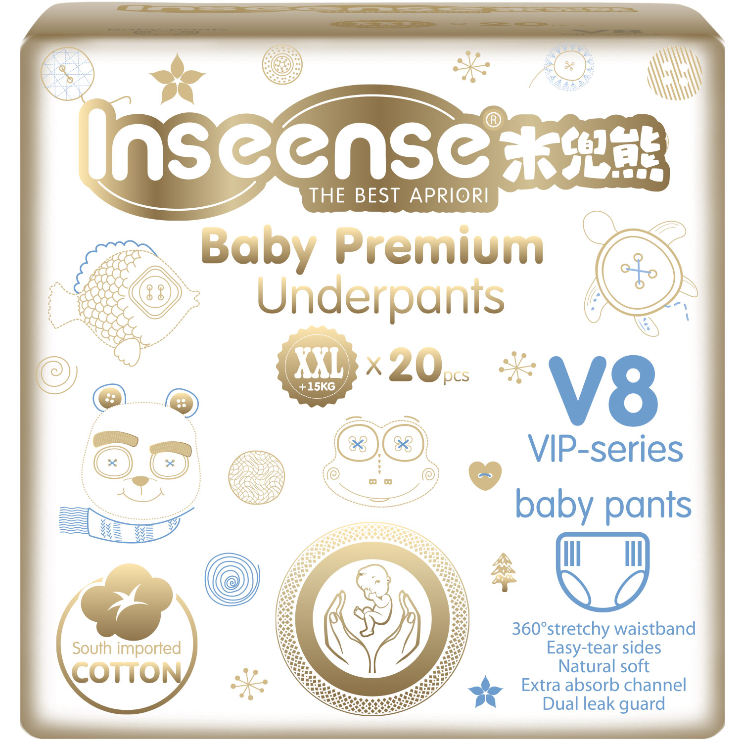 Трусики INSEENSE Premium XXL 20 шт. - фото 1
