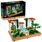 Конструктор LEGO Icons Сад с фонтаном