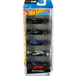 Автомобиль Hot Wheels Formula 1 5шт. 1:64