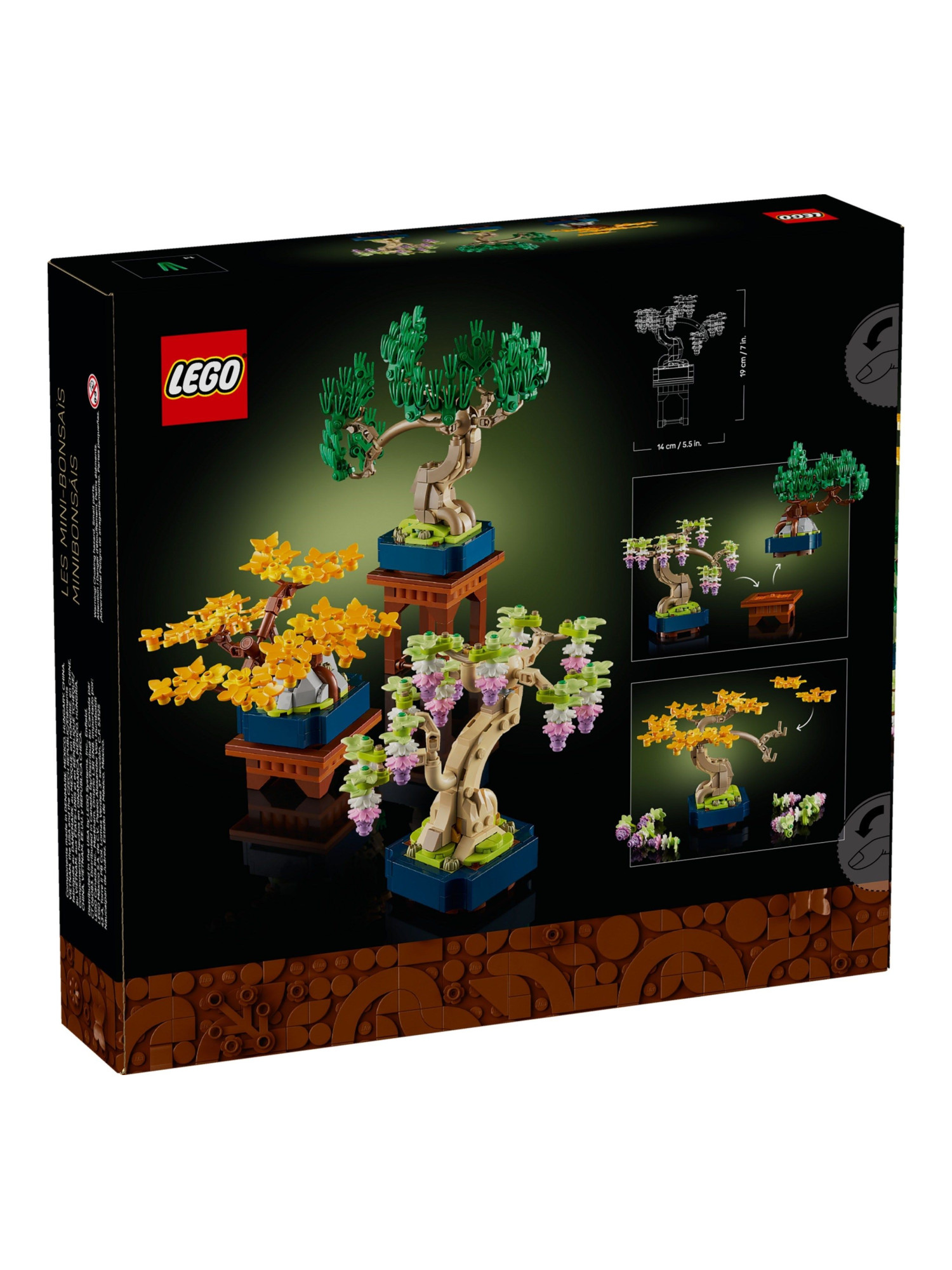 Конструктор LEGO Icons Мини бонсай 709 дет. - фото 7