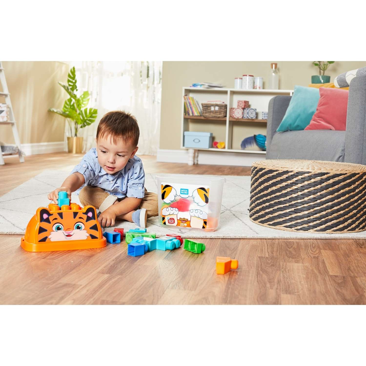 Конструктор Mega Bloks First Builders 25 дет. в ассортименте - фото 9
