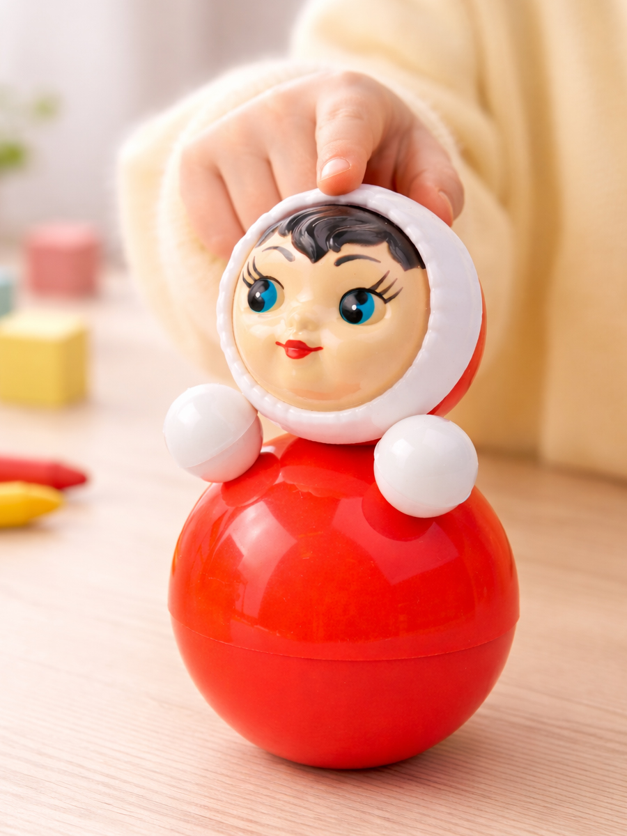 Игрушка неваляшка Маша маленькая Эко - фото 4