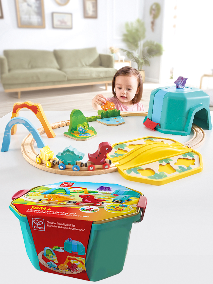 Набор железнодорожный Hape E3828_HP - фото 1