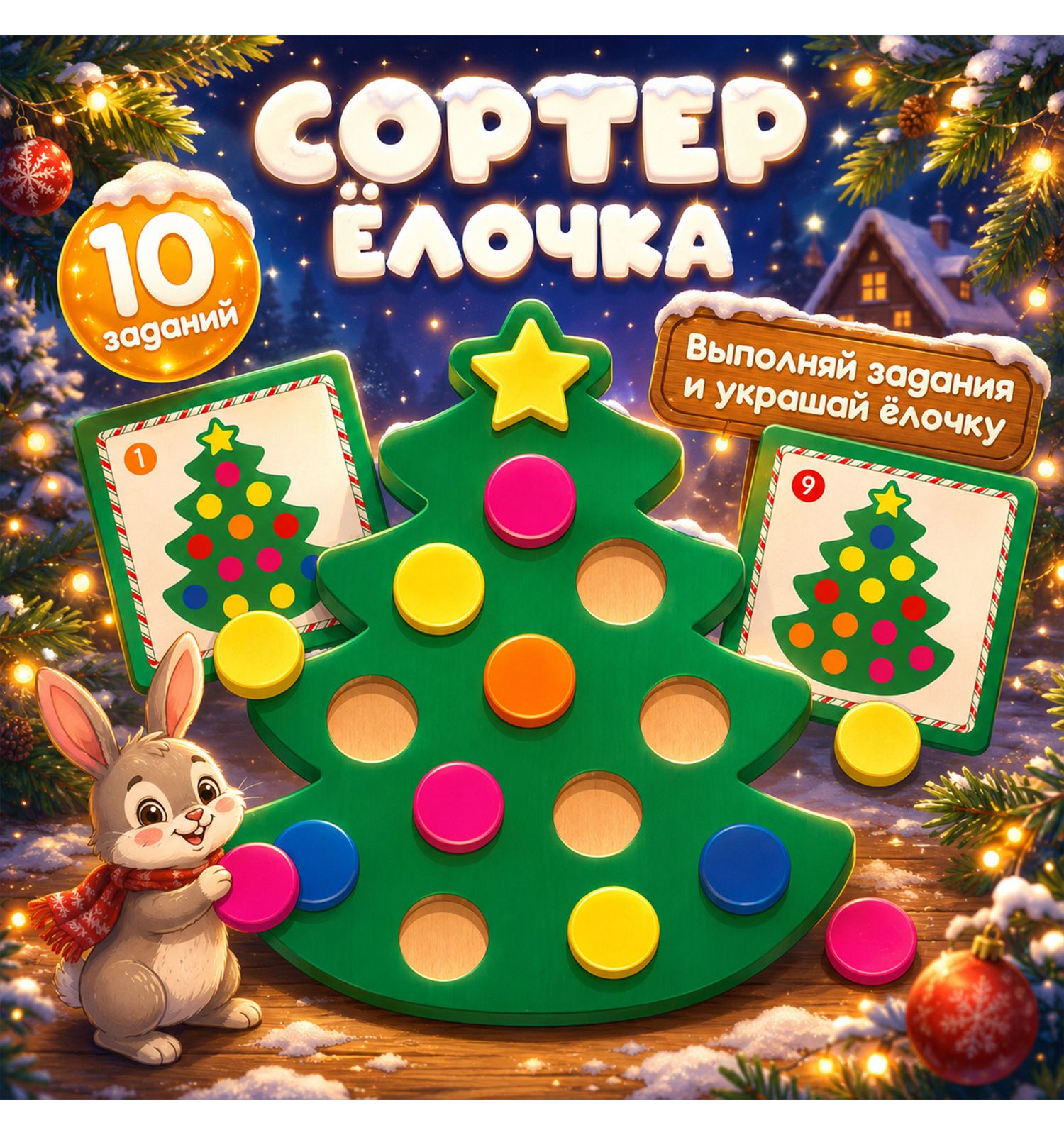 Настольная игра Десятое королевство Ёлочка - фото 5