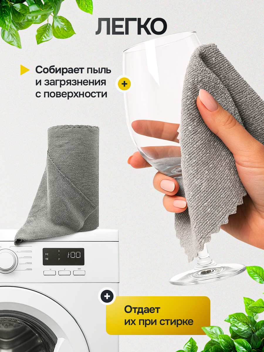 Микрофибра HouseOrder 25*25см - фото 6